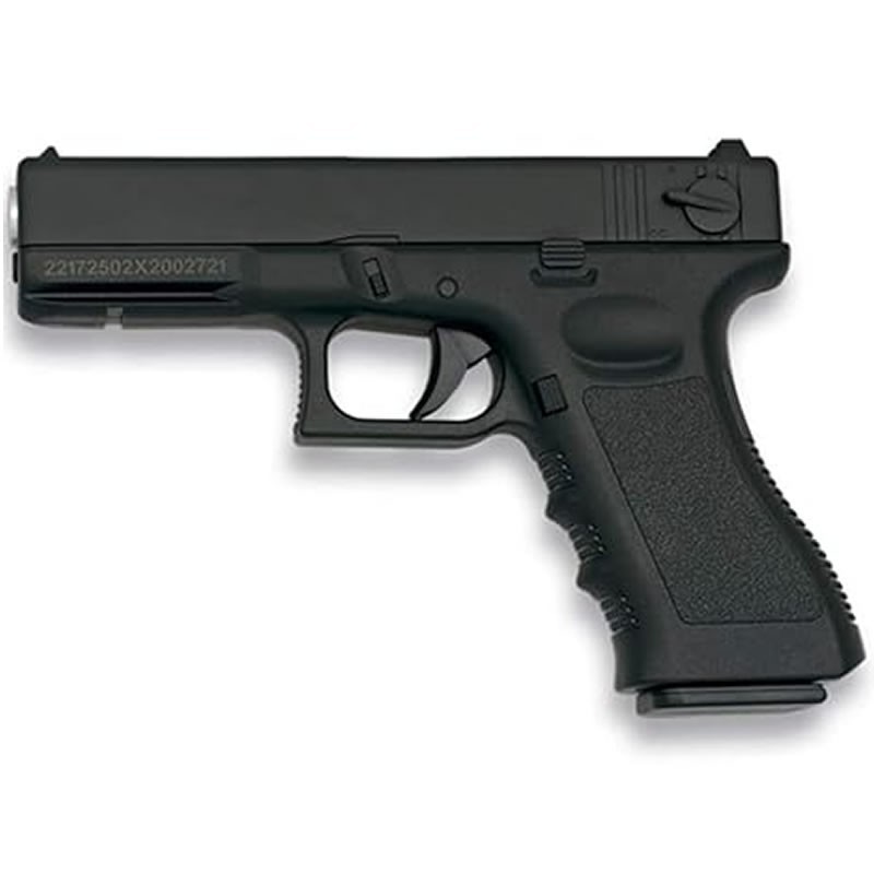 Pistola réplica Glock Golden Eagle metal muelle negra