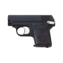 Pistola réplica HFC MINI HG-107B a gas negra compacta