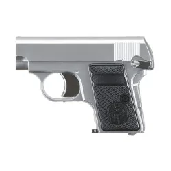 Pistola HFC MINI HG-107S gas plata compacta réplica