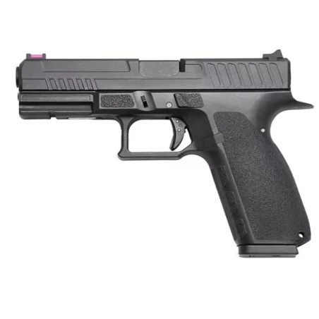 Pistola KP 13 Gas KJ Works Negra réplica de airsoft de calidad