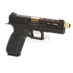 Pistola KP 13 TBC Custom Gas KJ Works réplica de airsoft de alta calidad