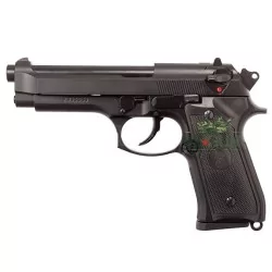 Pistola Beretta KM9 Gas KJ WORKS GBB para airsoft realista