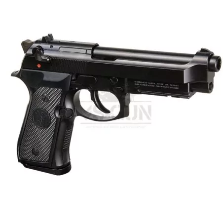Pistola Beretta KM9 M9A1 Gas con rail KJ WORKS GBB