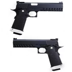 Pistola KP06 Gas GBB KJ WORKS negra alta potencia