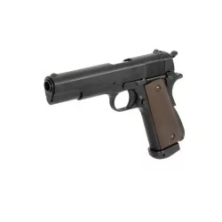 Replica Pistola 1911 CO2 KJ WORKS metálica negra