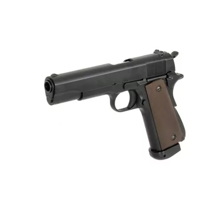 Replica Pistola 1911 CO2 KJ WORKS metálica negra