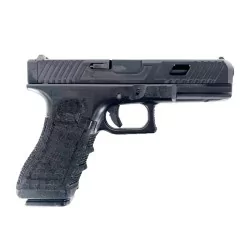 Pistola Rossi G17 Valiant Guardian SA negra para airsoft