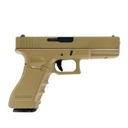 Pistola Rossi G17 Valiant Guardian SA negra para airsoft