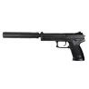 Pistola MK23 Saigo 23 SOCOM Gas Negra táctica y silenciosa