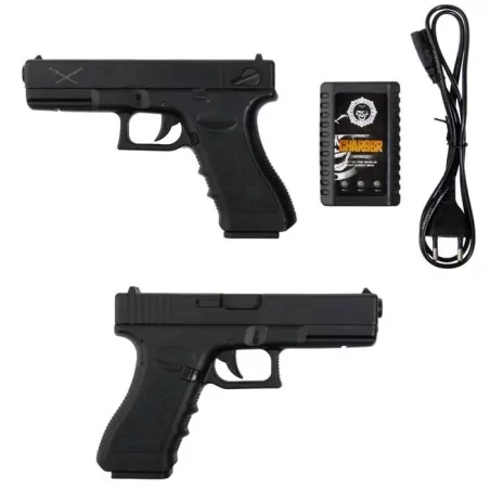 Pistola Yakuza G18 Saigo eléctrica con disparo automático para airsoft
