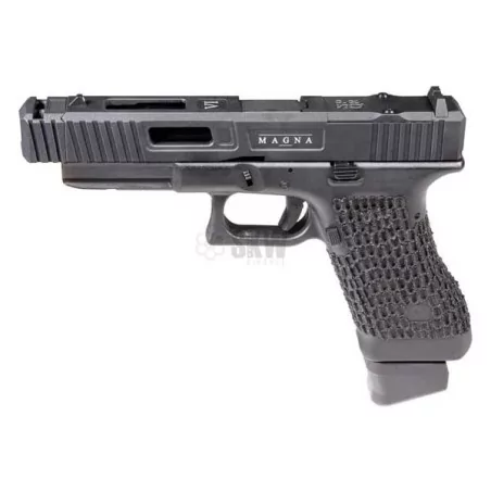 PISTOLA CO2 GLADIUS MAGNA CUSTOM VI TIER 2 NEGRA SECUTOR réplica
