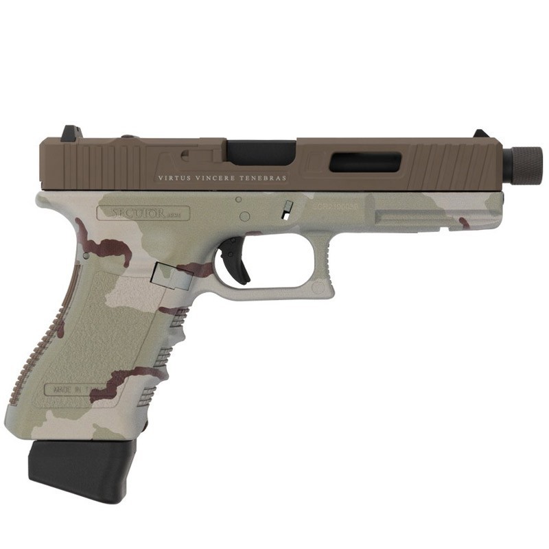 Gladius Magna III CO2 Desert réplica Secutor Arms tricolor para airsoft