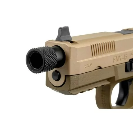 Pistola FNX45 Tokyo Marui Tan GBB airsoft