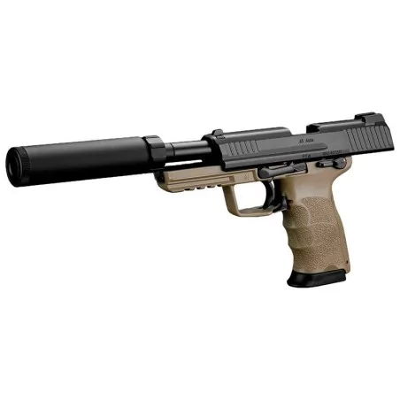 PISTOLA HK45 TACTICAL TOKYO MARUI NEGRA/TAN ☑ · VSGun