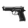 Pistola Marui M92F Military Gas Negra, réplica airsoft realista y potente