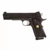 Pistola Tokyo Marui MEU 1911 Negra: réplica airsoft táctica de alta calidad.