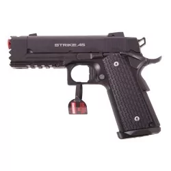 Pistola Tokyo Marui Strike Warrior: réplica airsoft de diseño agresivo y alto rendimiento.