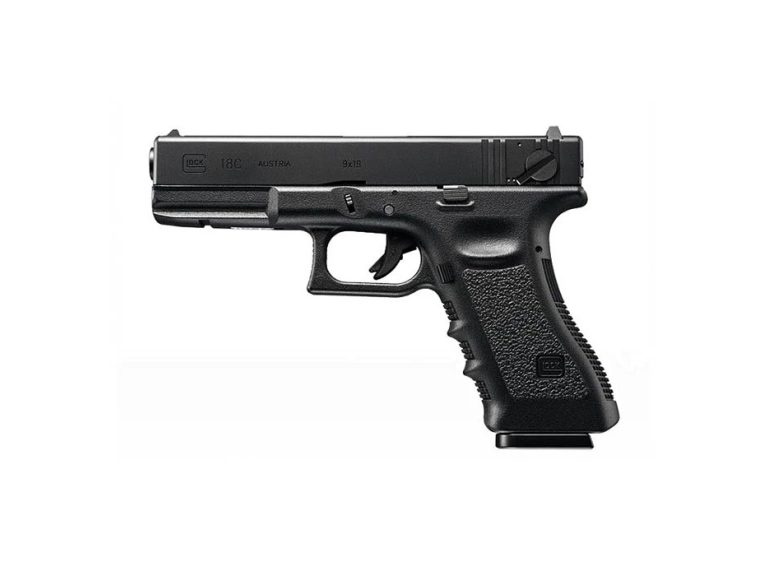 Pistola Tokyo Marui Glock 18 C con disparo automático airsoft