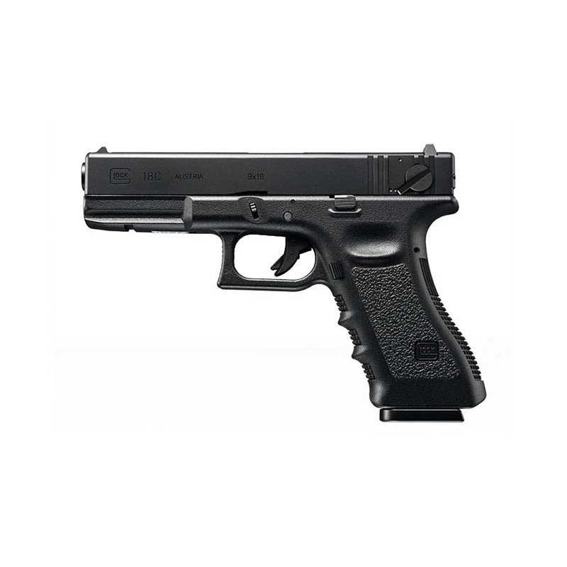 Pistola Tokyo Marui Glock 18 C con disparo automático airsoft
