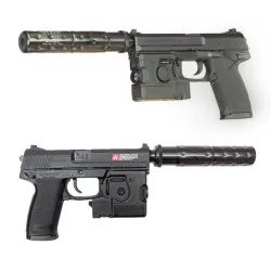 Pistola Tokyo Marui MK23 Socom, réplica airsoft realista y precisa