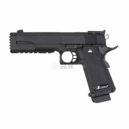 Hi-Capa 5.1 Black Dragon Pistola GBB WE, réplica airsoft elegante y precisa