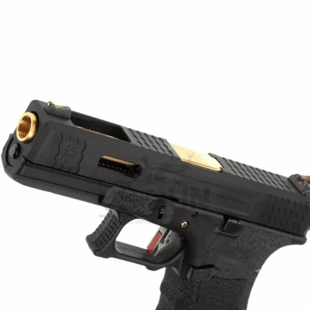 PISTOLA G17 WE G-FORCE 17 NEGRA/GOLD ☑ · VSGun