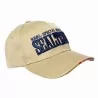 GORRA BÉISBOL NAVY SEAL TAN CON LETRAS EN AZUL