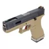 PISTOLA G17 WE G-FORCE 17 TAN/NEGRA ☑ · VSGun