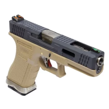 PISTOLA G17 WE G-FORCE 17 TAN/NEGRA ☑ · VSGun
