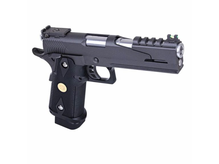 PISTOLA WE 5.1 DRAGON GAS BLACK