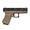 PISTOLA GLOCK 19 GEN4 TAN/NEGRA WE GAS AIRSOFT ⭐ · VSGun