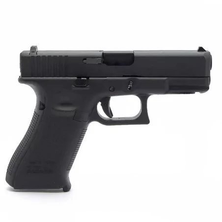 Réplica Glock 19 Gen5 WE Gas Negra para airsoft, compacta y ergonómica