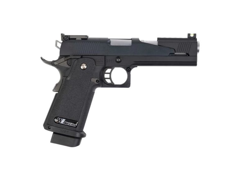 Pistola Hi-capa 5.1 WE Dragon Black GAS