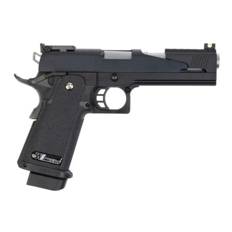 PISTOLA HI-CAPA 5.1 WE DRAGONBLACK GAS AIRSOFT 🔥 · VSGun