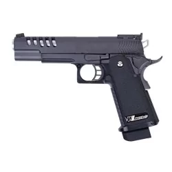 Réplica Hi-Capa 5.1 WE GAS H002 para airsoft, potente y precisa