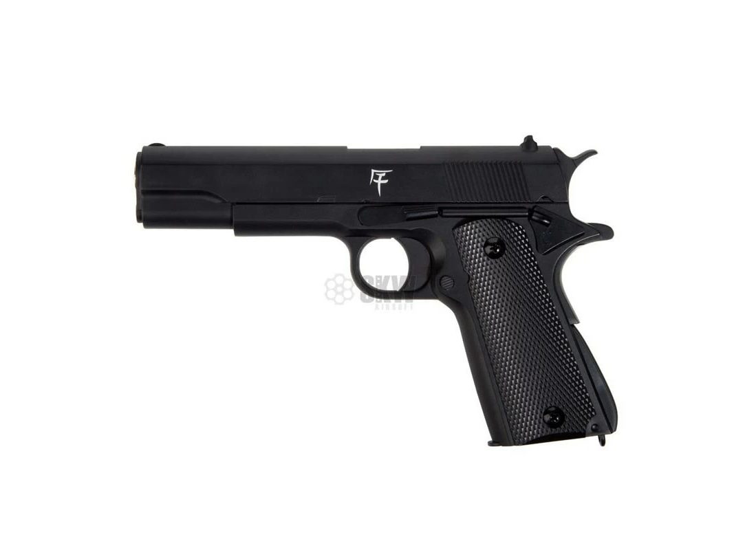 Pistola 1911 Saigo Defense Full Metal Muelle Negra