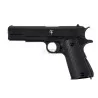 Réplica pistola 1911 Saigo Defense de muelle negra full metal para airsoft