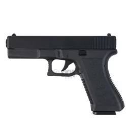 Pistola MK1 Saigo negra de muelle, perfecta para principiantes en airsoft