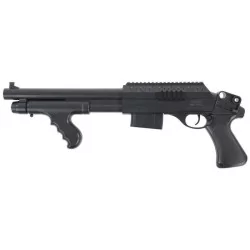Escopeta Saigo de muelle, ideal para jugadores de airsoft