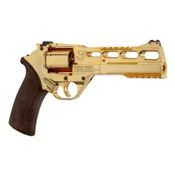 Revolver Chiappa Rhino 60DS GOLD CO2 réplica dorada para airsoft realista