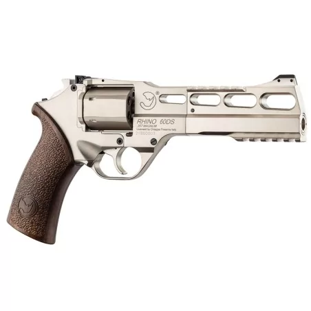 Revolver Chiappa Rhino 60DS SILVER CO2 réplica plateada de alto realismo