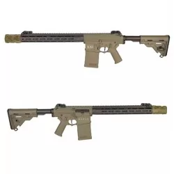 DMR RAPAX XXI M.7 SECUTOR ARMS tan réplica precisa para airsoft