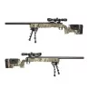 Sniper SA-S02 Core alta velocidad con visor y bípode multicam