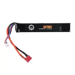 BATERÍA AIRSOFT LIPO MARCA DUEL CODE 7.4 V 1300 MAH 15 C