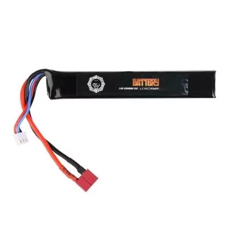 BATERÍA AIRSOFT LIPO MARCA DUEL CODE 7.4 V 1300 MAH 15 C
