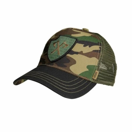 GORRA TYR RAGNAR AJUSTABLE Y TRANSPIRABLE CAMUFLAJE WOODLAND