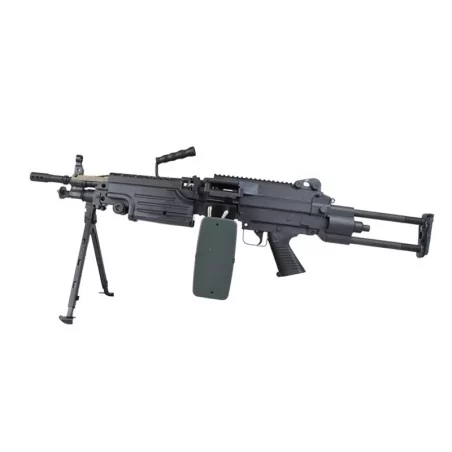 APOYO A&K M249-PARAP NEGRO ▶️ · VSGun