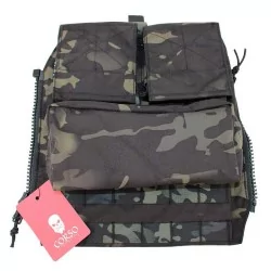 Back Panel Corso Buccanner MK1 Multicam Black para máximo confort y durabilidad.