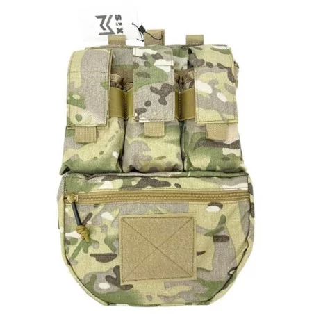 Backpanel Molle Sixmm Multicam para máximo confort y durabilidad.