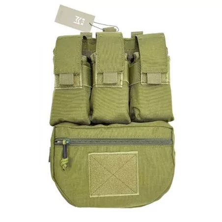 Backpanel Molle Sixmm OD para máximo confort y durabilidad.